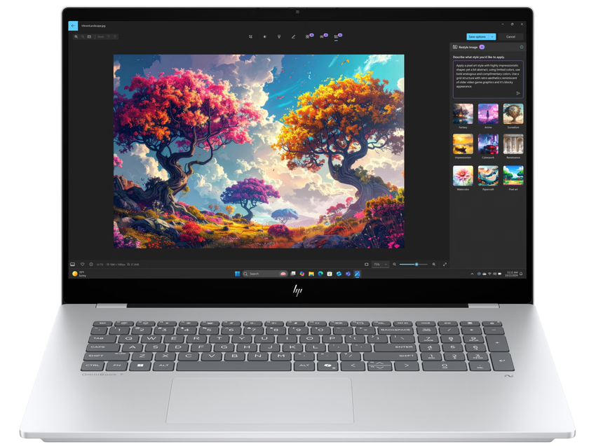 Prenosnik HP OmniBook 7 NGAI 17-dc0001nf | U7 258V | Arc 140V (8GB) / Core Ultra 7 / RAM 32 GB / SSD Disk / 17,3″ FHD
