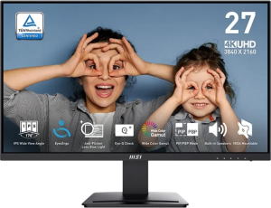 Monitor MSI PRO MP273UDE 68,6 cm (27″) 4K UHD IPS LED 60Hz 4ms