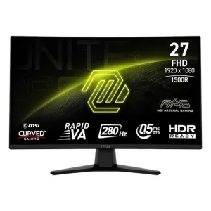 Monitor Gaming MSI MAG 274cxf 68,6 cm (27″) FHD VA LED 280 Hz FreeSync ukrivljen