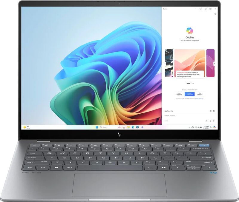 Prenosnik HP OmniBook X Flip 14-fk0xxx / Ryzen 3 / RAM 16 GB / SSD Disk / 14,0″ 2.8K