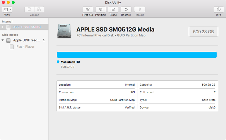 Disk Utility