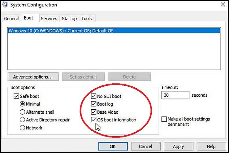 Varni način Windows 10
