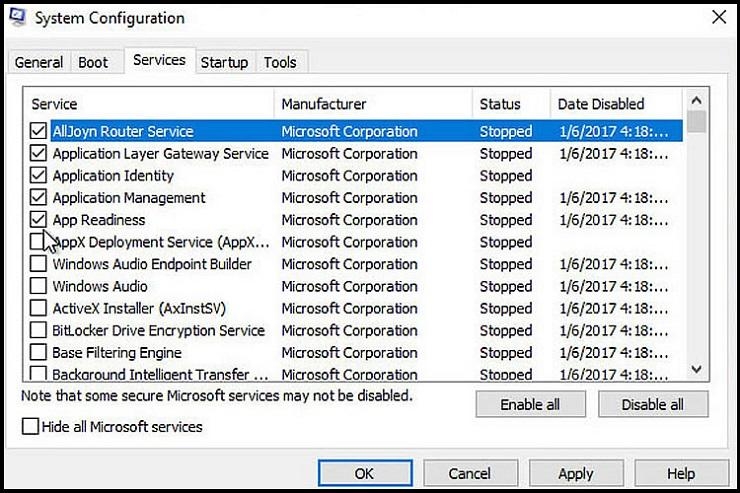 Varni način Windows 10