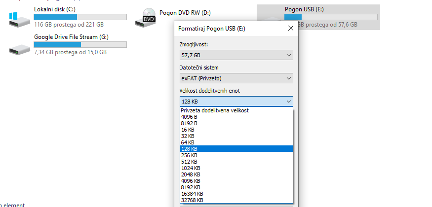 Dodelitvene enote