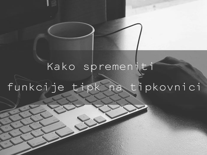 Funkcije tipk